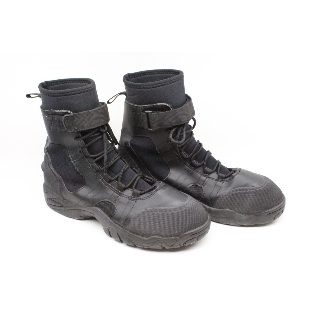 NRS‎ Work Boot Rafting Rescue Kayak Water Wet Boots Men Sizes 15 94612 Black
